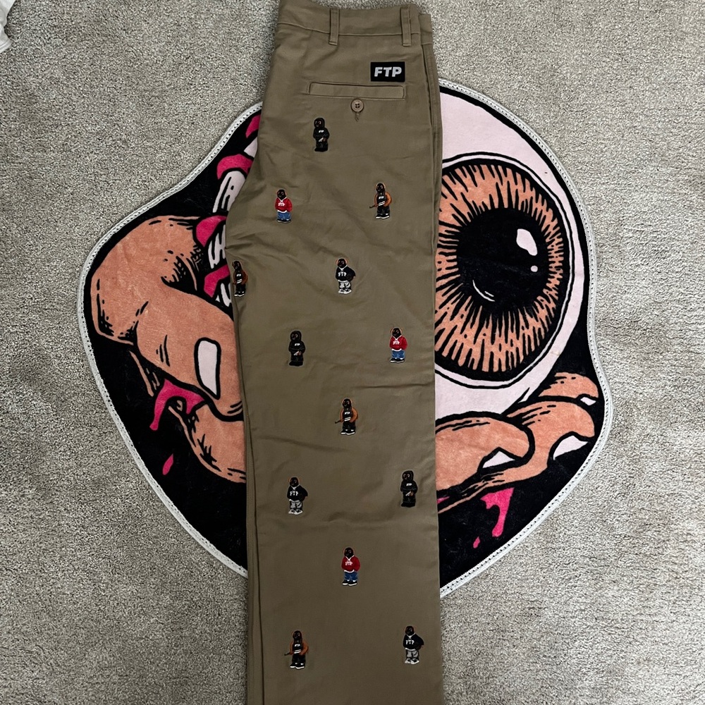 FTP Bear chino pants khaki